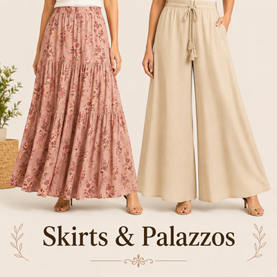 Skirts & Palazzos